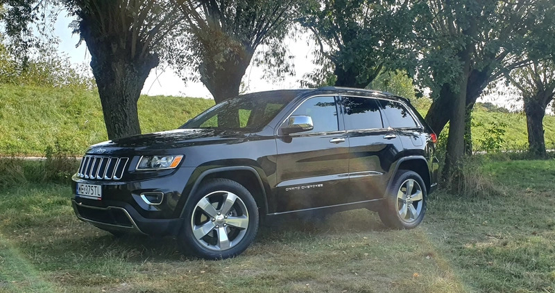 Jeep Grand Cherokee cena 78700 przebieg: 146670, rok produkcji 2014 z Warszawa małe 106